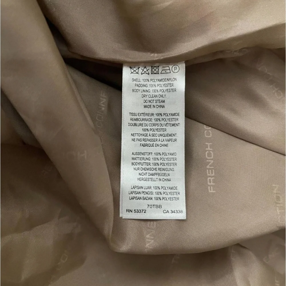LAST CHANCE New French Connection Long Puffer Coat - Picture 4 of 6